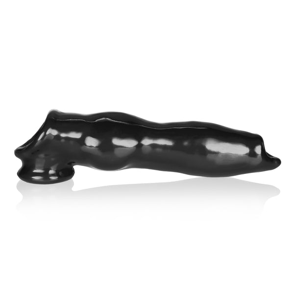 Black dog cock sheath sex toy