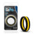 Cock Ring - Silicone - Performance Go Pro - Black/Yellow