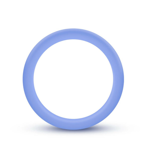 Cock Ring - Silicone - Performance Glo - Blue Glow