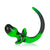 Green Color Swirl Tail Plug