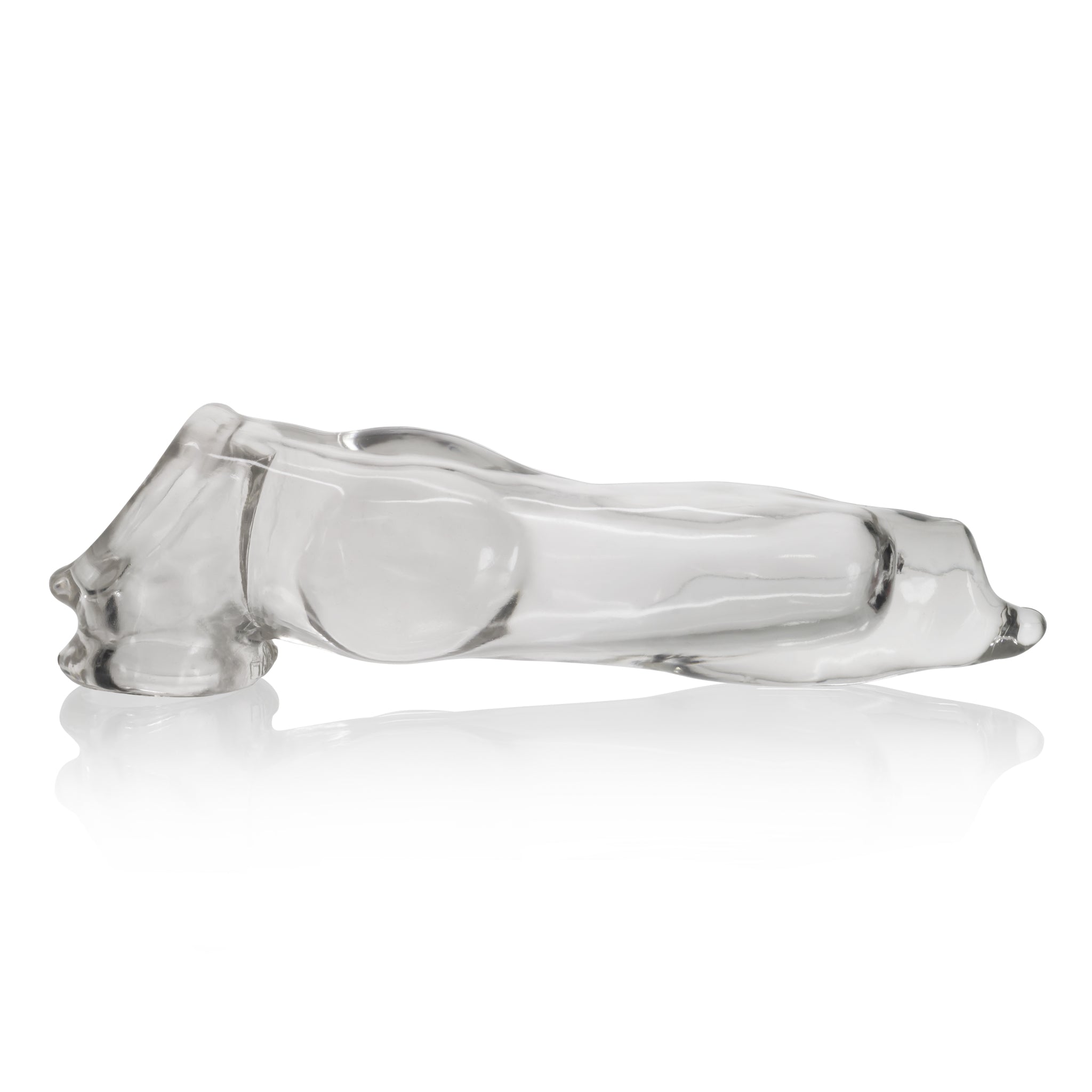 Clear dog cock sheath sex toy