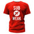 Red sub does not equal weak t-shirt